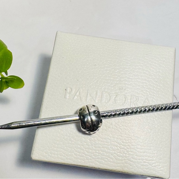 Authentic Retired Pandora Ladybug S925 Charm - Picture 4 of 10